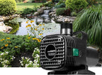 Little Giant 566725 2770 GPH Wet Rotor Pump with 20-Ft. Cord for ponds up to 2700 Gallons, Black, F20-2700