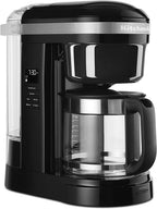 KitchenAid KCM1208OB Drip Spiral Showerhead Coffee Maker, 12 Cup, Onyx Black