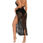 summer cover up crochet skirt