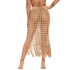 summer cover up crochet skirt