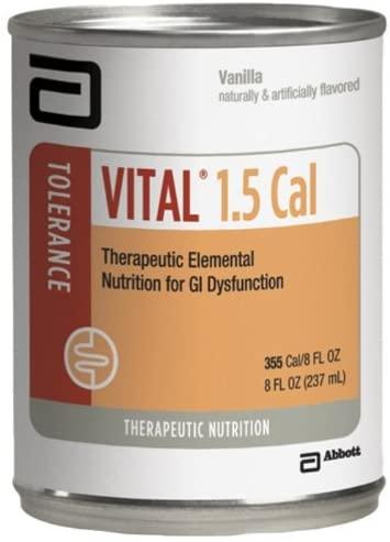 Vital 1.5 Cal Nutritional Supplement ( SUPPLEMENT, VITAL 1.5, 8 OZ CAN, VANILLA ) 24 Each / Case