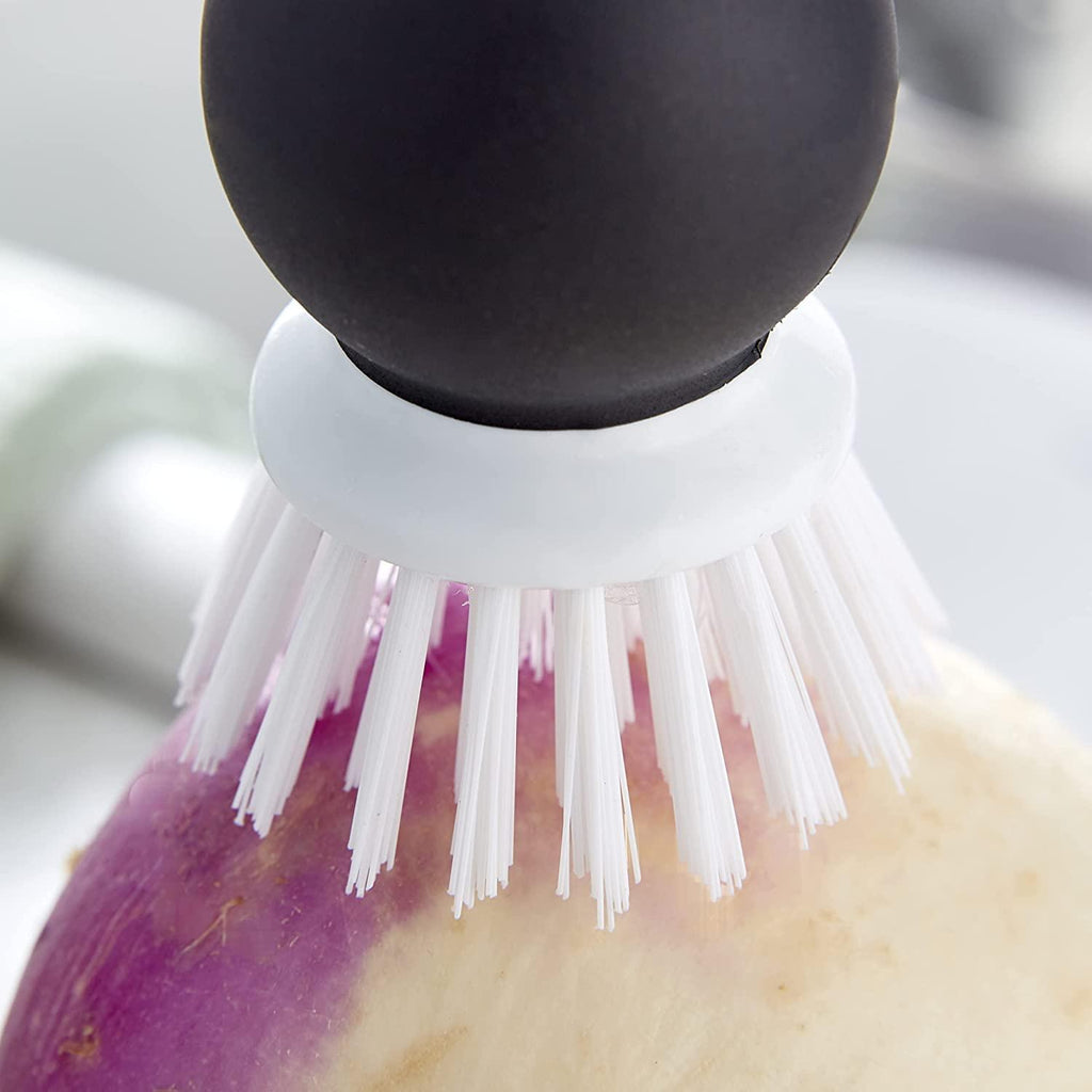 KitchenAid Soft Grip Vegetable Brush, 2.05 Inch, Black