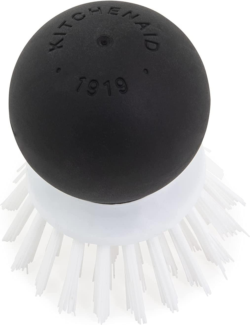 KitchenAid Soft Grip Vegetable Brush, 2.05 Inch, Black