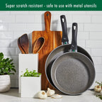 Ballarini Parma Forged Aluminum 12-inch Nonstick Fry Pan, Made in Italy