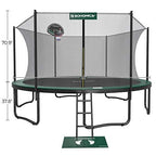 SONGMICS Outdoor Trampoline, 15-Foot Backyard Trampoline for Kids