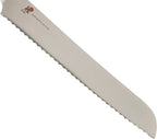 Miyabi Morimoto Edition Bread Knife, 9.5-inch, Black w/Red Accent/Stainless Steel