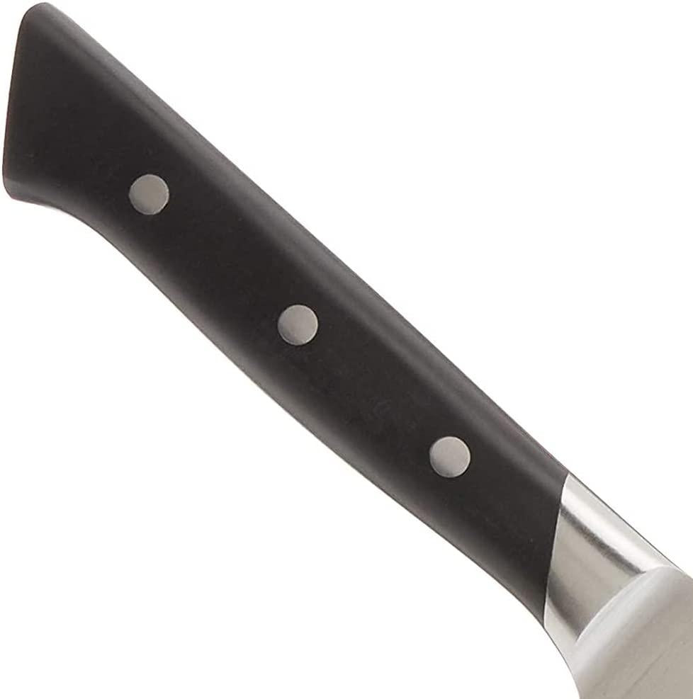 Miyabi Morimoto Edition Bread Knife, 9.5-inch, Black w/Red Accent/Stainless Steel