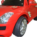 Goplus red mercedes benz sls r/c mp3 kids ride on car electric battery toy