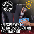 Chemical Guys SPI22516 Total Interior Cleaner &amp; Protectant (Safe on Dash, Leather, Vinyl, Plastics, Trim, Glass, Fabric &amp; More), 16 fl oz (Black Cherry Scent)