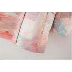 double breasted graffiti print coat