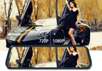 Mirror Camera 1080P For Car Touch Screen Video Recorder Rearview Mirror Dash Cam Front And Rear Camera Mirror DVR