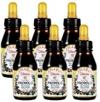 Glucose Health/Diabetes Health-6 Bottles Value Pack - Apiario Silvestre Brazilian Green Bee Propolis Liquid Glycolic Extra- Non Alcoholic, Wax Free, Sugar Free (NCC)