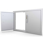 Signature Series 36 in. 304  Steel Double Access Door
