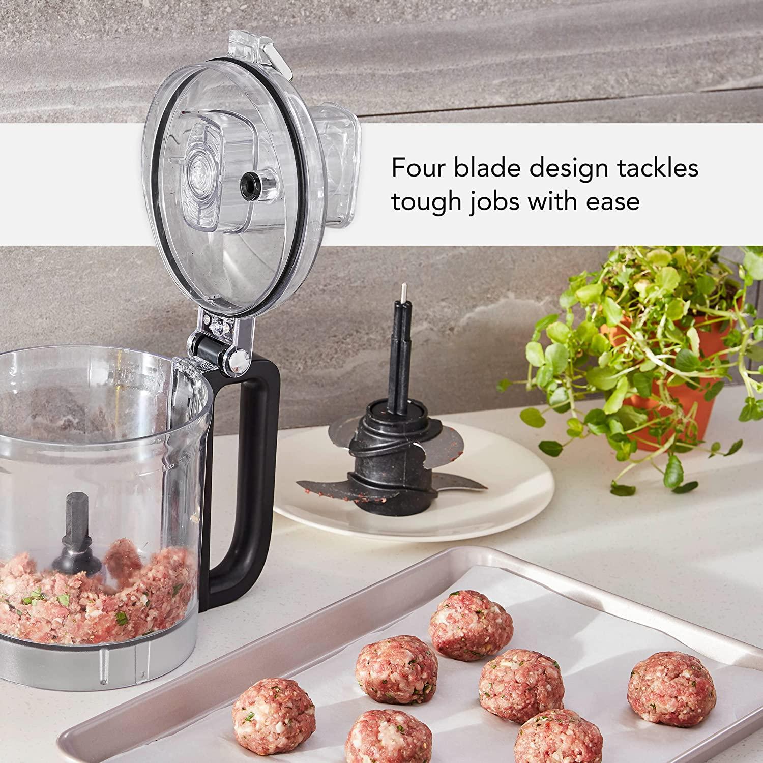 KitchenAid 9 Cup Food Processor, Black Matte