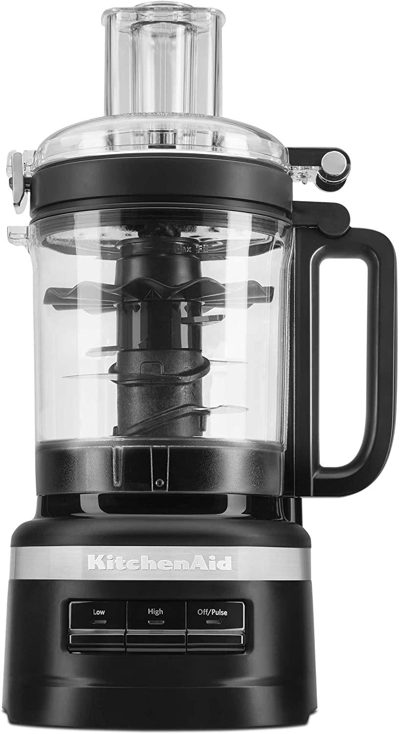 KitchenAid 9 Cup Food Processor, Black Matte