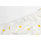 elegant floral embroidery skirt