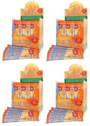 4 Boxes Projoba Pollen Burst Youngevity Energy Drink 30 Servings Per Box (Ships Worldwide)