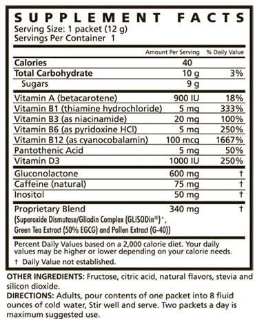 4 Boxes Projoba Pollen Burst Youngevity Energy Drink 30 Servings Per Box (Ships Worldwide)