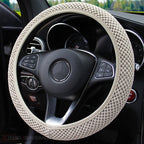 Upgrade Your Ride With A Carbon Fiber Sports Steering Wheel Cover!