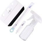 HTVRONT Window Film Kit - 4 Pcs Window Privacy Film Installation Tools, Easy to Apply Glass &amp; Car Windows Tint Kit, Includes Felt Squeegee, Detachable Knife &amp; 1 Extra Blade, 100ML Spray Bottle