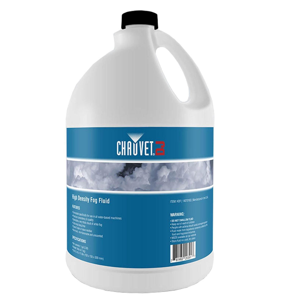 Chauvet DJ Hurricane Haze 2D Smoke/Fog Machine & High Density Fog Juice (2 Pack)