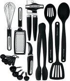 KitchenAid Classic Tool and Gadget Set, 17-pc, Black