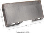 Attachments 3/8" Thick Heavy Duty  Tach Skid Steer Style Mount Plate