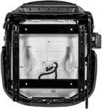 Stark Universal Replacement Forklift Seat w/Retractable Seat Belt Switch for Cat, , Komatsu, Nissan, Yale, Toyota, Hyster w/Curved Back