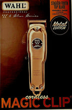 WAHL CORD/CORDLESS  CLIP METAL EDITION 90 MIN RUN TIME # 8509 NEW!