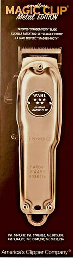 WAHL CORD/CORDLESS  CLIP METAL EDITION 90 MIN RUN TIME # 8509 NEW!