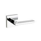 Halifax Square Polished Chrome PassaHall/Closet Door Lever