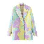 tie-dye coats