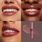 NYX PROFESSIONAL MAKEUP Butter Gloss, Non-Sticky Lip Gloss - Cinnamon Roll (Dusty Nude Mauve)