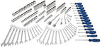 Kobalt 189-Piece Standard (SAE) and Metric Mechanic's Tool Set with Hard