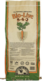 Down To Earth Organic Bio-Live Fertilizer Mix 5-4-2, 25 lb