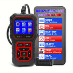 Car Code Reader, OBD2 Car Code Scanner VoltaTester Engine Fault Code Scanner CranAnd Charging Tester Diagnostic Tool For OBDII Protocol Cars