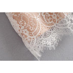 lace spaghetti strap mini dress