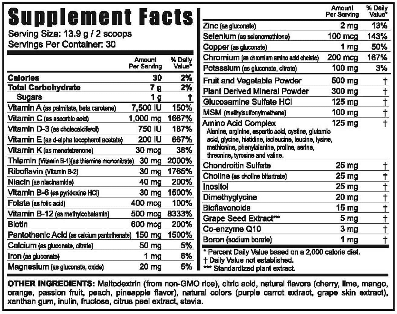 Original Healthy Body Brain & Heart Pak