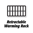 Portable Propane BBQ Gas Grill 14,000 Btu Porcelain Grid Support Legs Grease Pan