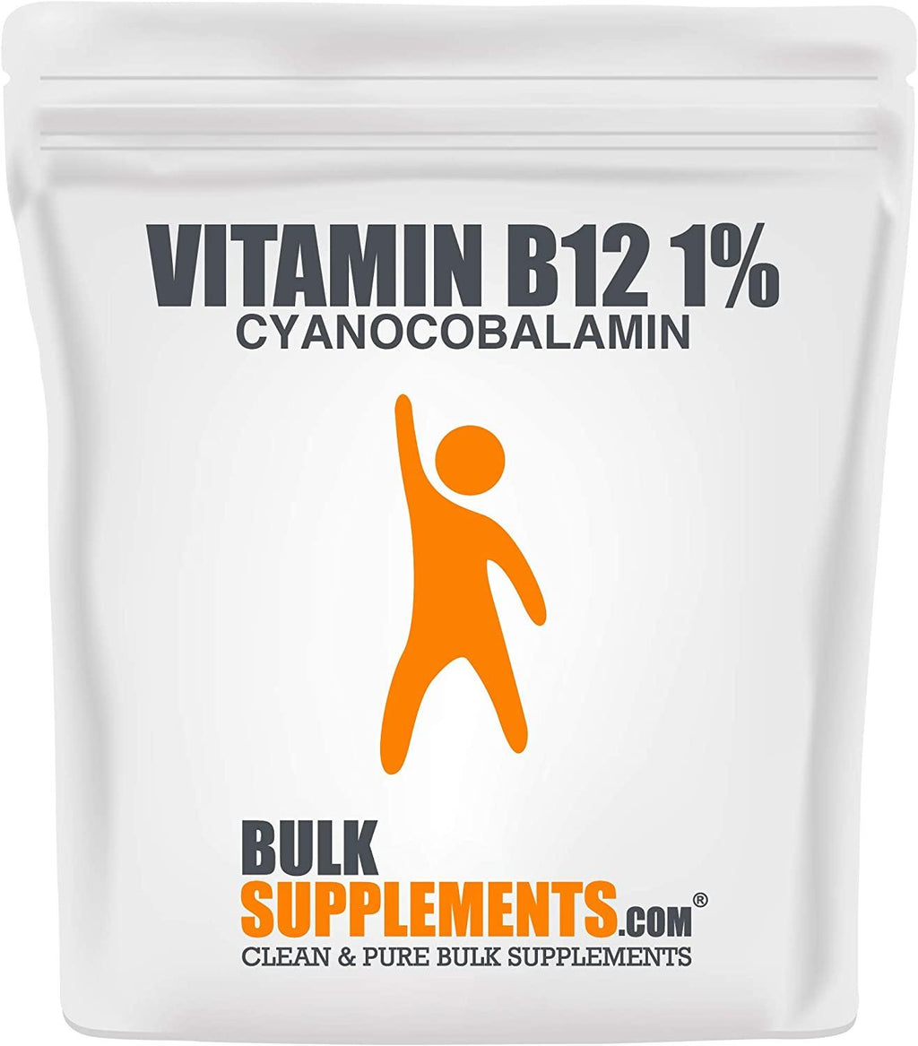 BulkSupplements.com Vitamin B12 1% (Cyanocobalamin) Powder (5 Kilograms - 11 lbs)