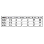 Yato YT-0172 Halfmoon Spanner 14X15mm |Power tools|hand Tools|Industrial Tools|Spanner Adjustable|Spanner Wrench