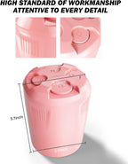JOYTUTUS Coin Holder for Car, High Capacity Coin Holder, Universal Car Coin Holder for Cup Holder, Change Holder Compatible with Most Car Trucks Accessories, Sort Penny, Quarter, Dime, Nickels (Pink)