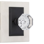 Studio Plate 2-3/8 in. Backset Oil-Rubbed Bronze Privacy Bed/Bath Waldorf Door Knob