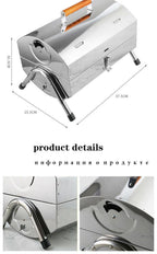 5-10 people Barbecue Grill Charcoal grill Camping Outdoor Kitchen CooKit