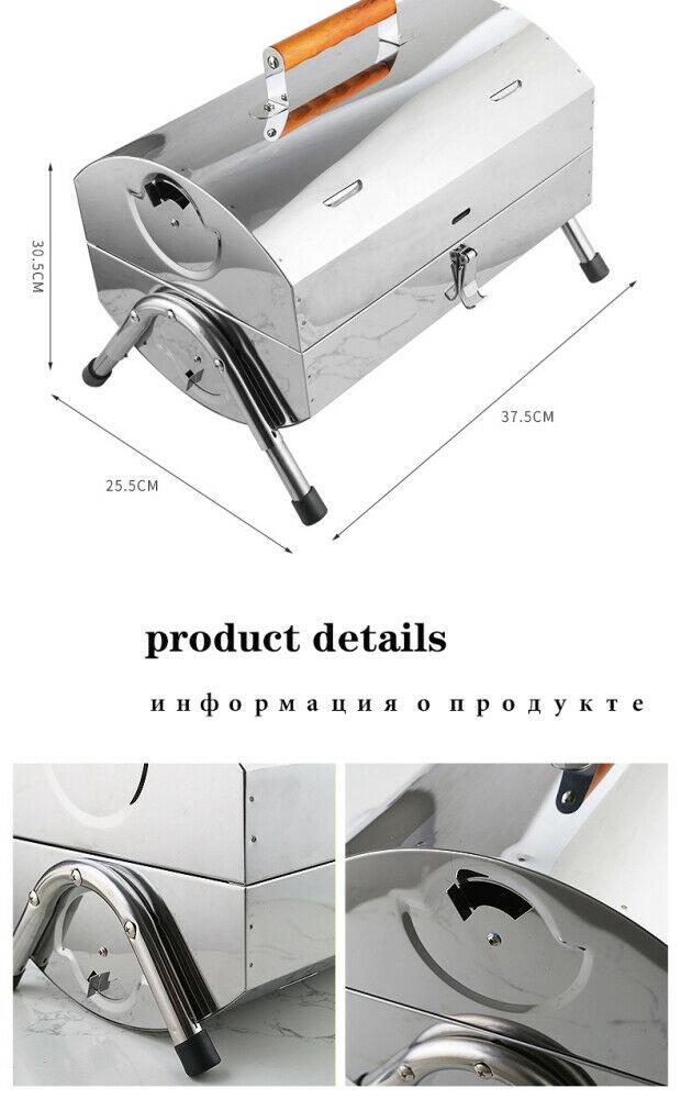 Portable Barbecue Grill Charcoal grill Camping Outdoor Home Kitchen CooKit