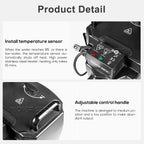 MOKA SFX 2000w Dry Ice Low Lying Fog Machine Effect with Tube for Indoor Outdoor StaWedding Party Club