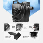MOKA SFX 2000w Dry Ice Low Lying Fog Machine Effect with Tube for Indoor Outdoor StaWedding Party Club