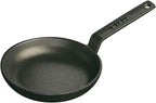 Staub Cast Iron 4.75-inch Mini Frying Pan - Matte Black, Made in France