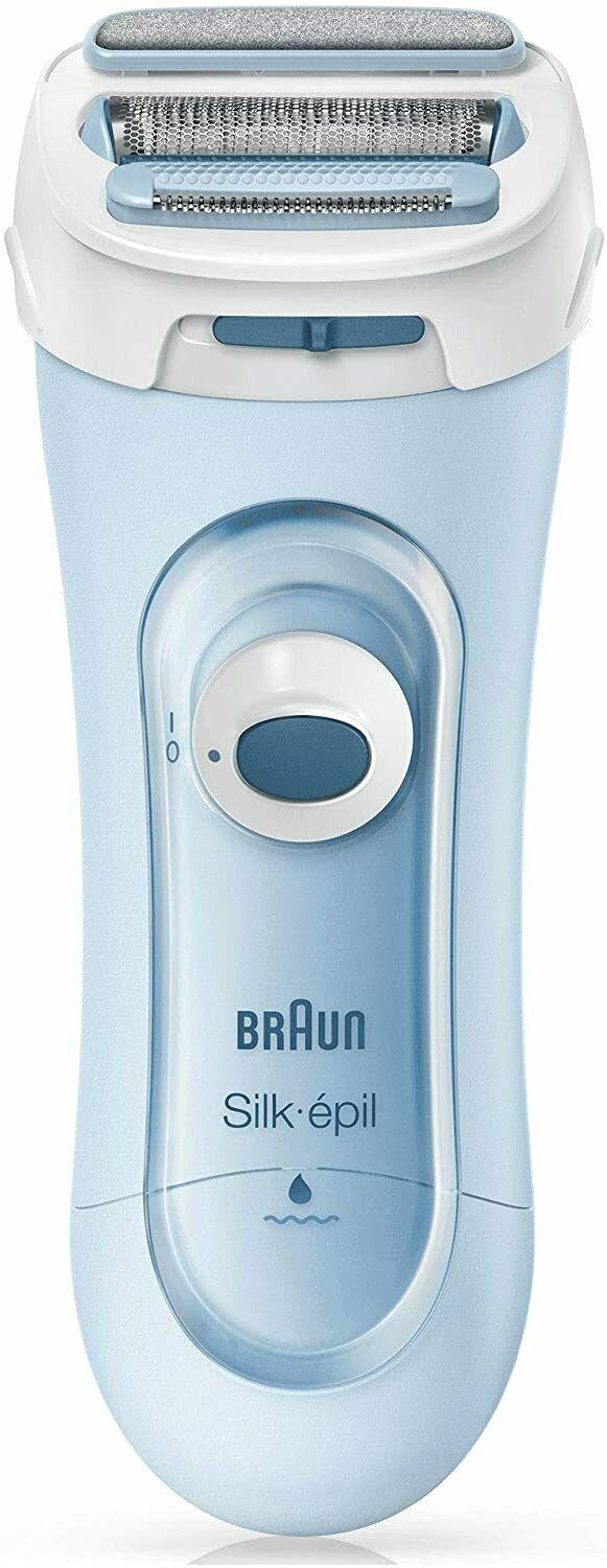 Silk-epil 3-In-1 Wireless Dry Electric Lady Shaver 5-160 With 2 Extras