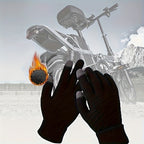 Winter Thickened Warm Wool Gloves Outdoor Windproof Cycling Gloves Touchscreen Gloves